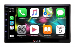 Автомагнітола QLine Dino-1001 Carplay/AndroidAuto Фото Автомагнітола QLine Dino-1001 Carplay/AndroidAuto