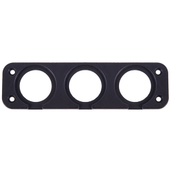 Планка під прикурювач на три пристрої (10124) Фото Планка під прикурювач на три пристрої (10124)