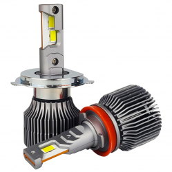 Світлодіодні лампи DriveX AL-11 H4 5.5K 50W 9-36V (пара) Фото Світлодіодні лампи DriveX AL-11 H4 5.5K 50W 9-36V (пара)