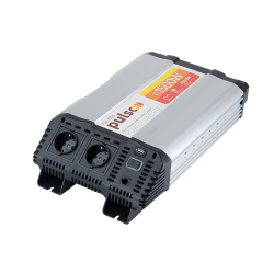 Інвертор PULSO ISU-1500/12V-220V/1500W/USB-5VDC2.0A/син.хвиля/клеми Фото Інвертор PULSO ISU-1500/12V-220V/1500W/USB-5VDC2.0A/син.хвиля/клеми