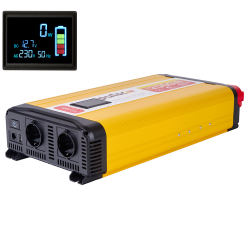 Інвертор PULSO ISU-2000/12V-220V/2000W/USB-5VDC2.0A/син.хвиля/клеми Фото Інвертор PULSO ISU-2000/12V-220V/2000W/USB-5VDC2.0A/син.хвиля/клеми