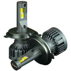 Світлодіодні лампи DriveX AL-01FE H4 6000K 50W LED (пара) Фото Світлодіодні лампи DriveX AL-01FE H4 6000K 50W LED (пара)