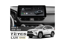 Автомагнітола штатна Teyes Lux One 4+32 Gb Toyota RAV4 5 XA50 2018-2023 12.3'' Фото Автомагнітола штатна Teyes Lux One 4+32 Gb Toyota RAV4 5 XA50 2018-2023 12.3''