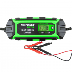 Зарядний пристрій АКБ Winso Pro 12V, 10A LCD 139520 Фото Зарядний пристрій АКБ Winso Pro 12V, 10A LCD 139520