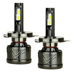 Світлодіодні лампи DriveX LE-09 H4 Mini led lens (пара) Фото Світлодіодні лампи DriveX LE-09 H4 Mini led lens (пара)