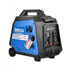Генератор Brevia GP3500iESG інверторний газобензиновий 3,3кВт DUAL FUEL (ном 3,0кВт) з електростартером Фото Генератор Brevia GP3500iESG інверторний газобензиновий 3,3кВт DUAL FUEL (ном 3,0кВт) з електростартером