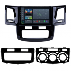 Автомагнітола штатна TORSSEN Toyota Hilux 12 climate FL9 4+64Gb 4G Carplay DSP Фото Автомагнітола штатна TORSSEN Toyota Hilux 12 climate FL9 4+64Gb 4G Carplay DSP