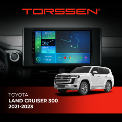 Автомагнітола штатна TORSSEN Toyota Land Cruiser 300 2021-2023 FL10 4+64Gb 4G Carplay DSP Фото Автомагнітола штатна TORSSEN Toyota Land Cruiser 300 2021-2023 FL10 4+64Gb 4G Carplay DSP