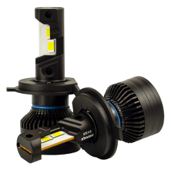 Світлодіодні лампи DriveX FE-03 H4 65W 6000K (пара) Фото Світлодіодні лампи DriveX FE-03 H4 65W 6000K (пара)