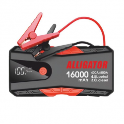 Пусковий пристрій Alligator Jump Starter JS840 400A/800A 16000mAh Фото Пусковий пристрій Alligator Jump Starter JS840 400A/800A 16000mAh