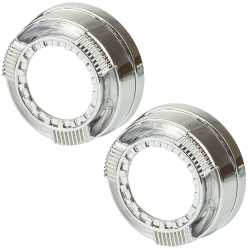 LED маска для лінз DriveX MS A-101 3.0 Silver White+Yellow (к-т.) Фото LED маска для лінз DriveX MS A-101 3.0 Silver White+Yellow (к-т.)