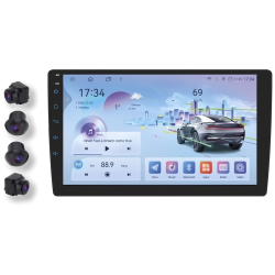 Автомагнітола Shuttle SDUA-9095 Black/Multicolor + 4 камеры 360 Фото Автомагнітола Shuttle SDUA-9095 Black/Multicolor + 4 камеры 360