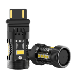 Комплект світлодіодних ламп Infolight P27W (3156) Canbus Amber Фото Комплект світлодіодних ламп Infolight P27W (3156) Canbus Amber