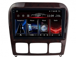 Автомагнітола штатна FORS.auto FS 2 PRO для Mercedes-Benz S-Class W220-коричневий (2+32Gb, 9inch) 1998-2005 Фото Автомагнітола штатна FORS.auto FS 2 PRO для Mercedes-Benz S-Class W220-коричневий (2+32Gb, 9inch) 1998-2005