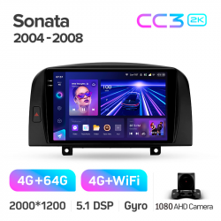 Автомагнітола штатна Teyes CC3 4+64 Gb Hyundai Sonata NF 2004-2008 9 Фото Автомагнітола штатна Teyes CC3 4+64 Gb Hyundai Sonata NF 2004-2008 9