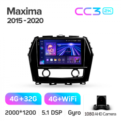 Автомагнітола штатна Teyes CC3 4+32 Gb Nissan Maxima A36 2015-2020 10-inch 2k Фото Автомагнітола штатна Teyes CC3 4+32 Gb Nissan Maxima A36 2015-2020 10-inch 2k