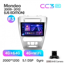 Автомагнітола штатна Teyes CC3 4+64 Gb Ford Mondeo (F3) (US EDITION) 2009-2012 10-inch 2k Фото Автомагнітола штатна Teyes CC3 4+64 Gb Ford Mondeo (F3) (US EDITION) 2009-2012 10-inch 2k