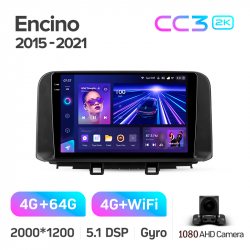 Автомагнітола штатна Teyes CC3 4+64 Gb Hyundai Encino 2018-2019 10-inch 2k Фото Автомагнітола штатна Teyes CC3 4+64 Gb Hyundai Encino 2018-2019 10-inch 2k