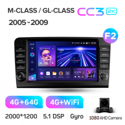 Автомагнітола штатна Teyes CC3 4+64 Gb Mercedes-Benz ML GL ML350 GL320 X164 2005-2009 (F2) 9-inch 2k (L1) Фото Автомагнітола штатна Teyes CC3 4+64 Gb Mercedes-Benz ML GL ML350 GL320 X164 2005-2009 (F2) 9-inch 2k (L1)