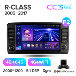 Автомагнітола штатна Teyes CC3 4+64 Gb Mercedes-Benz R-Class W251 R280 R300 R320 (F2) 2005-2017 button 9-inch 2k (L1) Фото Автомагнітола штатна Teyes CC3 4+64 Gb Mercedes-Benz R-Class W251 R280 R300 R320 (F2) 2005-2017 button 9-inch 2k (L1)