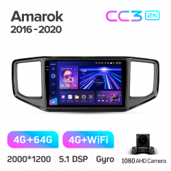 Автомагнітола штатна Teyes CC3 4+64 Gb Volkswagen Amarok 1 2016-2020 9-inch 2k Фото Автомагнітола штатна Teyes CC3 4+64 Gb Volkswagen Amarok 1 2016-2020 9-inch 2k