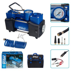 Компресор автомобільний Vitol K-74 Фото Компресор автомобільний Vitol K-74