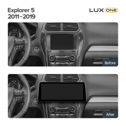 Автомагнітола штатна Teyes Lux One 4+32 Gb Ford Explorer 5 2011-2019 12.3inch (L3) Фото Автомагнітола штатна Teyes Lux One 4+32 Gb Ford Explorer 5 2011-2019 12.3inch (L3)