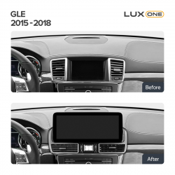 Автомагнітола штатна Teyes Lux One 6+128 Gb Mercedes-Benz GLE W166 NTG 5.0 (Left hand drive) 2015-2018 12.3inch Фото Автомагнітола штатна Teyes Lux One 6+128 Gb Mercedes-Benz GLE W166 NTG 5.0 (Left hand drive) 2015-2018 12.3inch