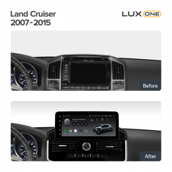 Автомагнітола штатна Teyes Lux One 6+128 Gb з круговим оглядом 360° Toyota Land Cruiser 11 200 2007-2015 (A) 12.3inch (L3) Фото Автомагнітола штатна Teyes Lux One 6+128 Gb з круговим оглядом 360° Toyota Land Cruiser 11 200 2007-2015 (A) 12.3inch (L3)
