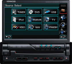 Автомагнітола Kenwood KVT-526DVD Фото Автомагнітола Kenwood KVT-526DVD