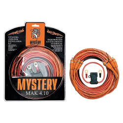 Набір для підключення підсилювача Mystery MAK 4.10 Фото Набір для підключення підсилювача Mystery MAK 4.10