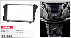 Рамка перехідна Carav 11-323 HYUNDAI i-40 2011-> 2DIN Фото Рамка перехідна Carav 11-323 HYUNDAI i-40 2011-> 2DIN