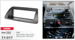 Рамка перехідна Carav 11-017 Fiat Bravo/Brava/Marea 1995-2001 1DIN Фото Рамка перехідна Carav 11-017 Fiat Bravo/Brava/Marea 1995-2001 1DIN