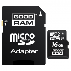   ' microSDHC 16Gb GoodRam Class 10 (+ adapter SD)