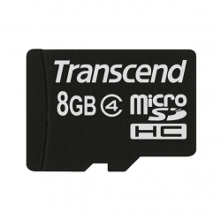   ' microSDHC 8Gb Transcend Class 4 (no adapter)