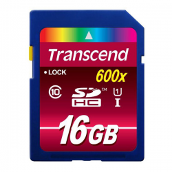   ' SDHC 16Gb Transcend Class 10 UHS-I Ultimate 600x