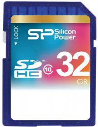 Карта пам'яті SDHC 32Gb Silicon Power Class 10 Фото Карта пам'яті SDHC 32Gb Silicon Power Class 10