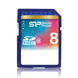 Карта пам'яті SDHC 8Gb Silicon Power Class 10 Фото Карта пам'яті SDHC 8Gb Silicon Power Class 10