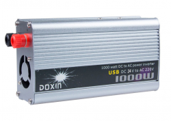 Інвертор (24V-220V) 1000W+USB (Doxin/TBE) Фото Інвертор (24V-220V) 1000W+USB (Doxin/TBE)