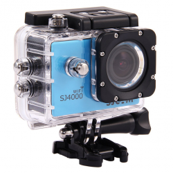 Екшн-камера SJCAM SJ4000 Wi-Fi Blue Фото Екшн-камера SJCAM SJ4000 Wi-Fi Blue