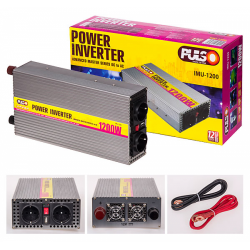 Інвертор PULSO IMU-1200 (12/220V/1200W/USB-5VDC0.5A) Фото Інвертор PULSO IMU-1200 (12/220V/1200W/USB-5VDC0.5A)