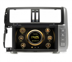 Автомагнітола штатна EasyGo S327 (Toyota Prado 150 2012) Фото Автомагнітола штатна EasyGo S327 (Toyota Prado 150 2012)