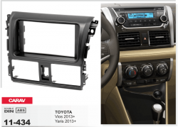 Рамка перехідна Carav 11-434 Toyota Vios 2013+, Yaris 2013+ 2DIN Фото Рамка перехідна Carav 11-434 Toyota Vios 2013+, Yaris 2013+ 2DIN