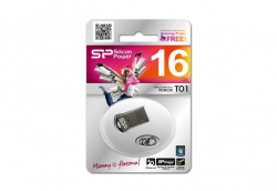 USB флеш накопичувач 16Gb Silicon Power Touch T01 Black Фото USB флеш накопичувач 16Gb Silicon Power Touch T01 Black