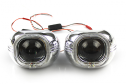 Маска біксенонової лінзи Cyclone S-43 CREE DRL (2.5 Фото Маска біксенонової лінзи Cyclone S-43 CREE DRL (2.5