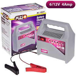 Зарядний пристрій для акумуляторів PULSO BC-10641 (6-12V/4A/10-60AHR) Фото Зарядний пристрій для акумуляторів PULSO BC-10641 (6-12V/4A/10-60AHR)