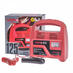 Зарядний пристрій для акумуляторів Voin VC-125 (12V/4A/12-60AHR) Фото Зарядний пристрій для акумуляторів Voin VC-125 (12V/4A/12-60AHR)
