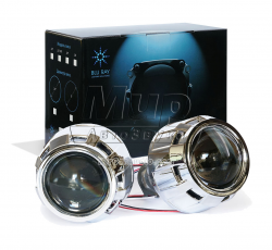 Комплект біксенонових лінз Blu Ray B25H1 Фото Комплект біксенонових лінз Blu Ray B25H1