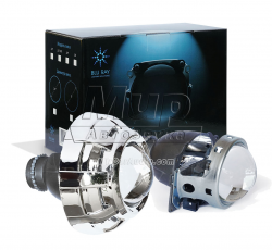 Комплект біксенонових лінз Blu Ray Q5D2 Фото Комплект біксенонових лінз Blu Ray Q5D2