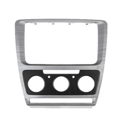 Рамка перехідна AWM 781-08-105 Skoda Octavia 2008-2013 (Manual Air-Cond) Grey-HQ Фото Рамка перехідна AWM 781-08-105 Skoda Octavia 2008-2013 (Manual Air-Cond) Grey-HQ